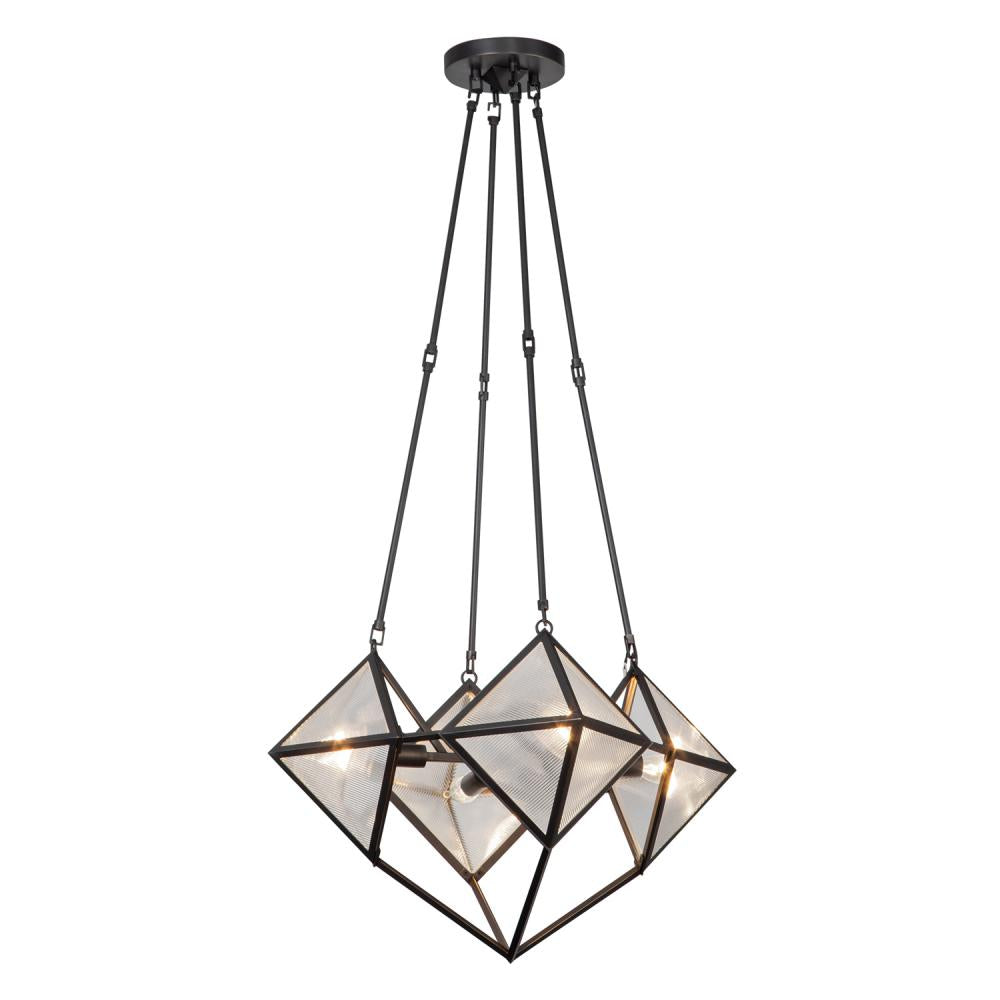 Alora Lighting CAIRO CH332421UBCR Chandelier - Urban Bronze