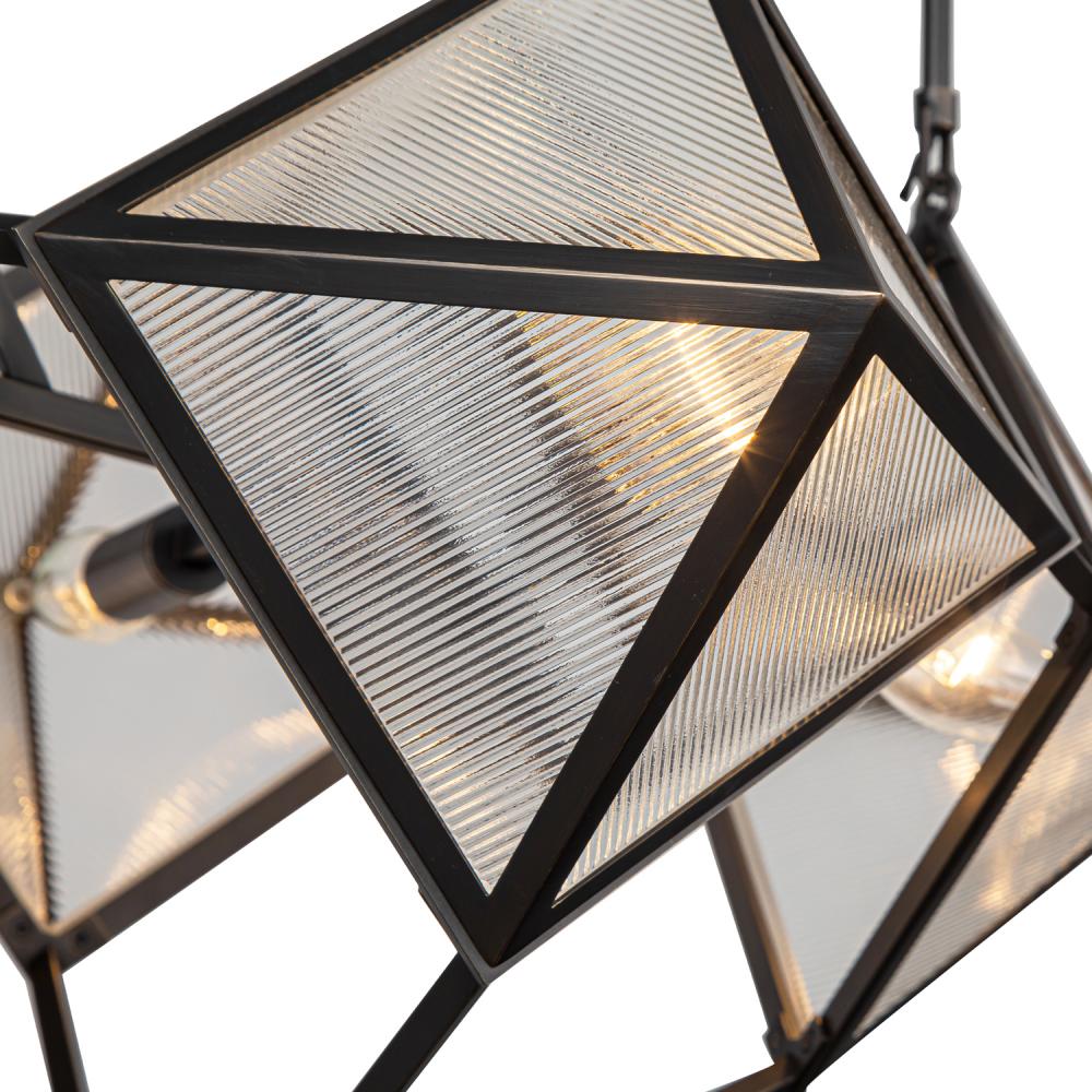 Alora Lighting CAIRO CH332421UBCR Chandelier - Urban Bronze