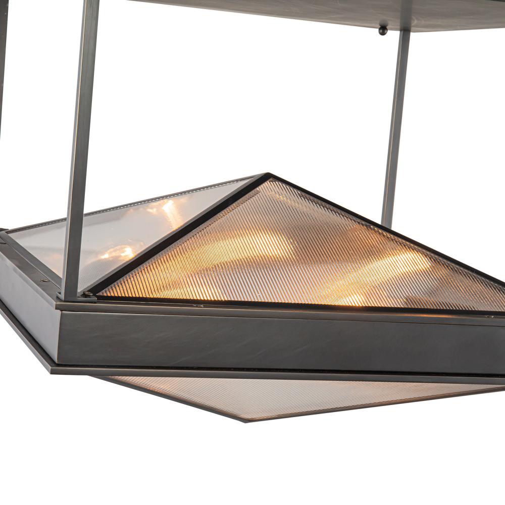 Alora Lighting CAIRO SF332919UBCR Flush Mount - Urban Bronze