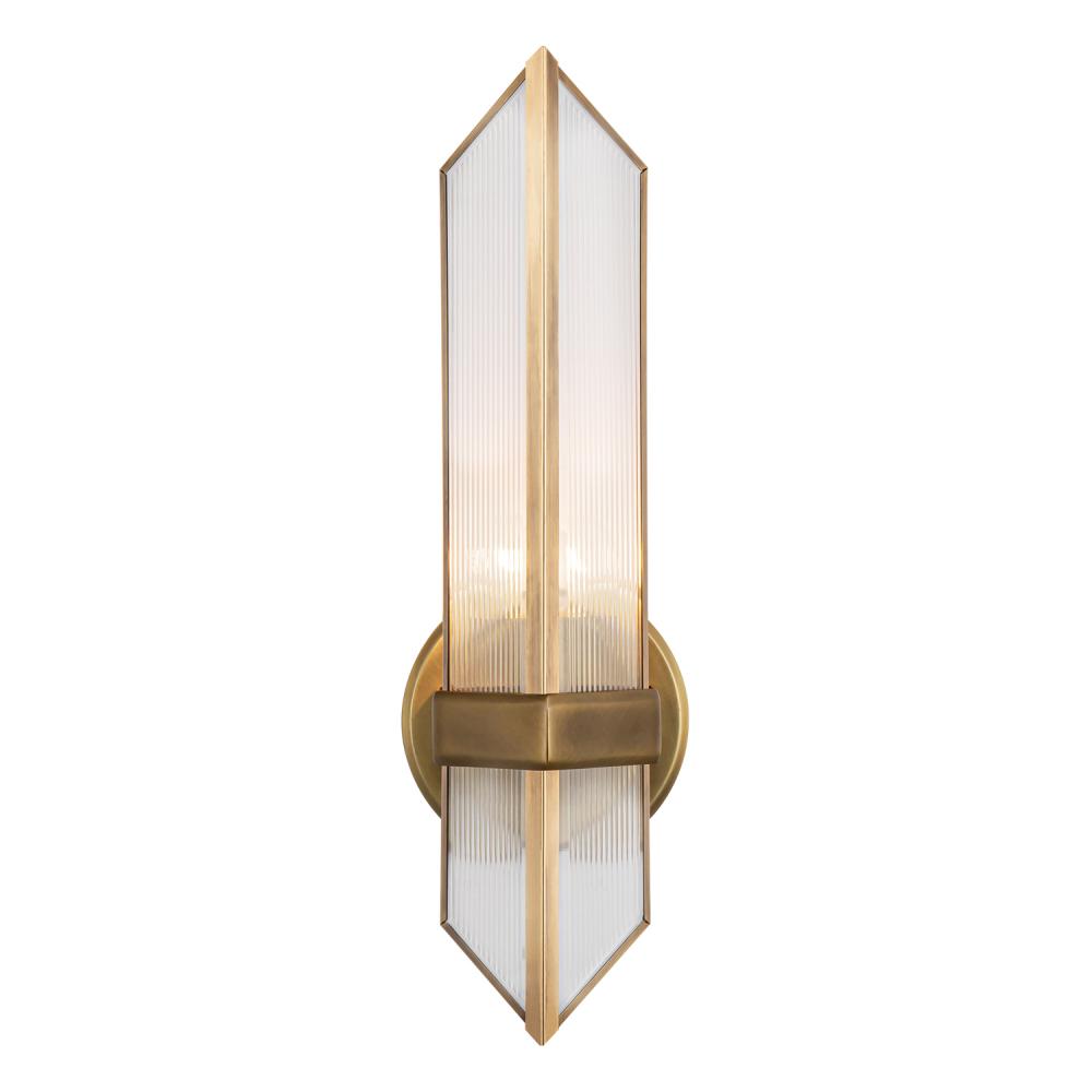 Alora Lighting CAIRO WV332904VBCR Bathroom Fixture - Vintage Brass