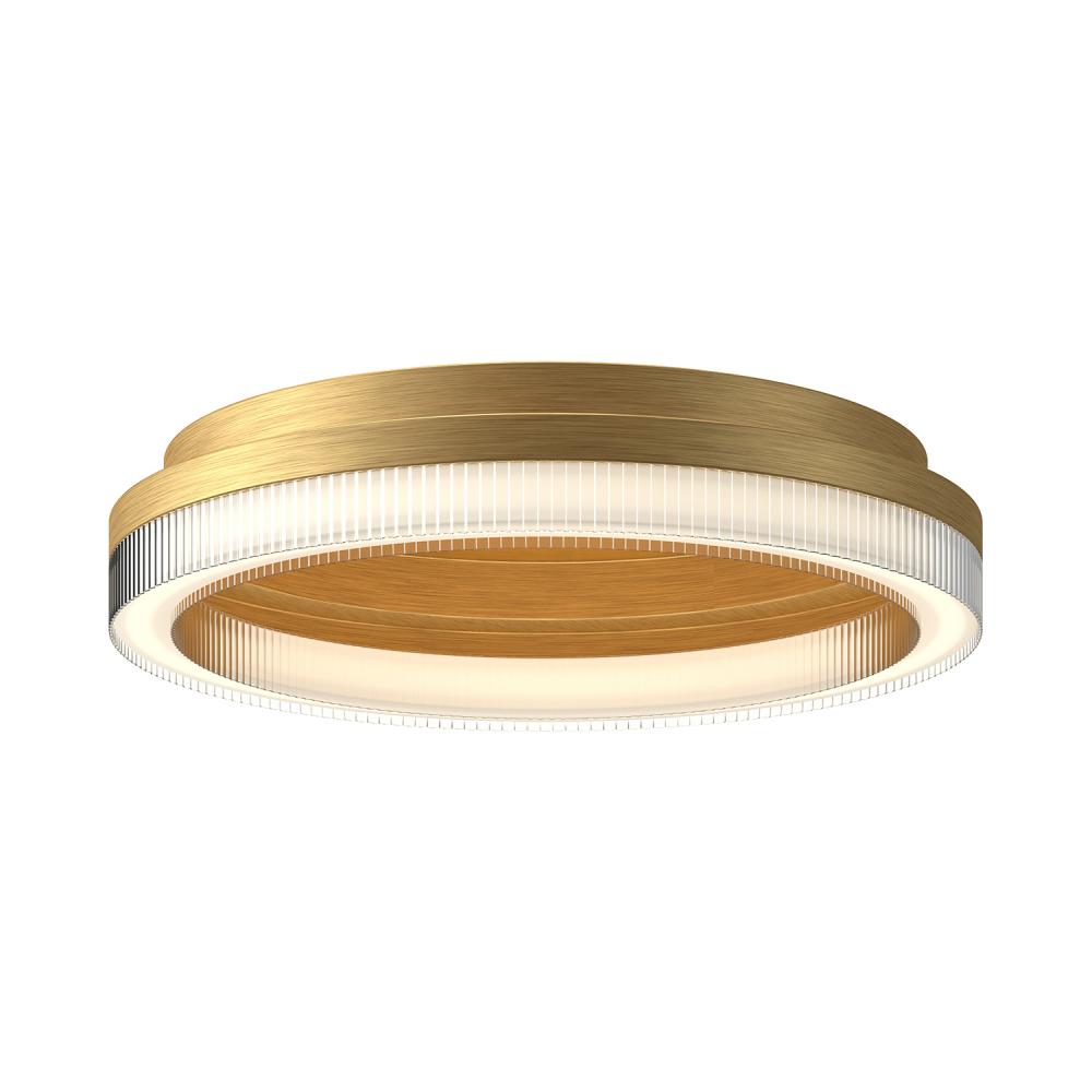 Kuzco Lighting Inc. CALIX FM45316-BG-3CCT-UNV Flush Mount - Brushed Gold