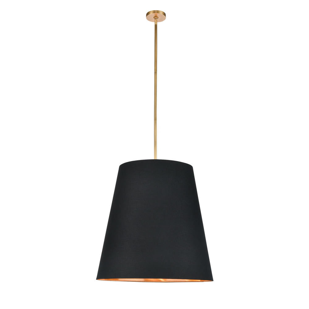 Alora Lighting CALOR PD311025VBBG Pendant Contemporary - Vintage Brass