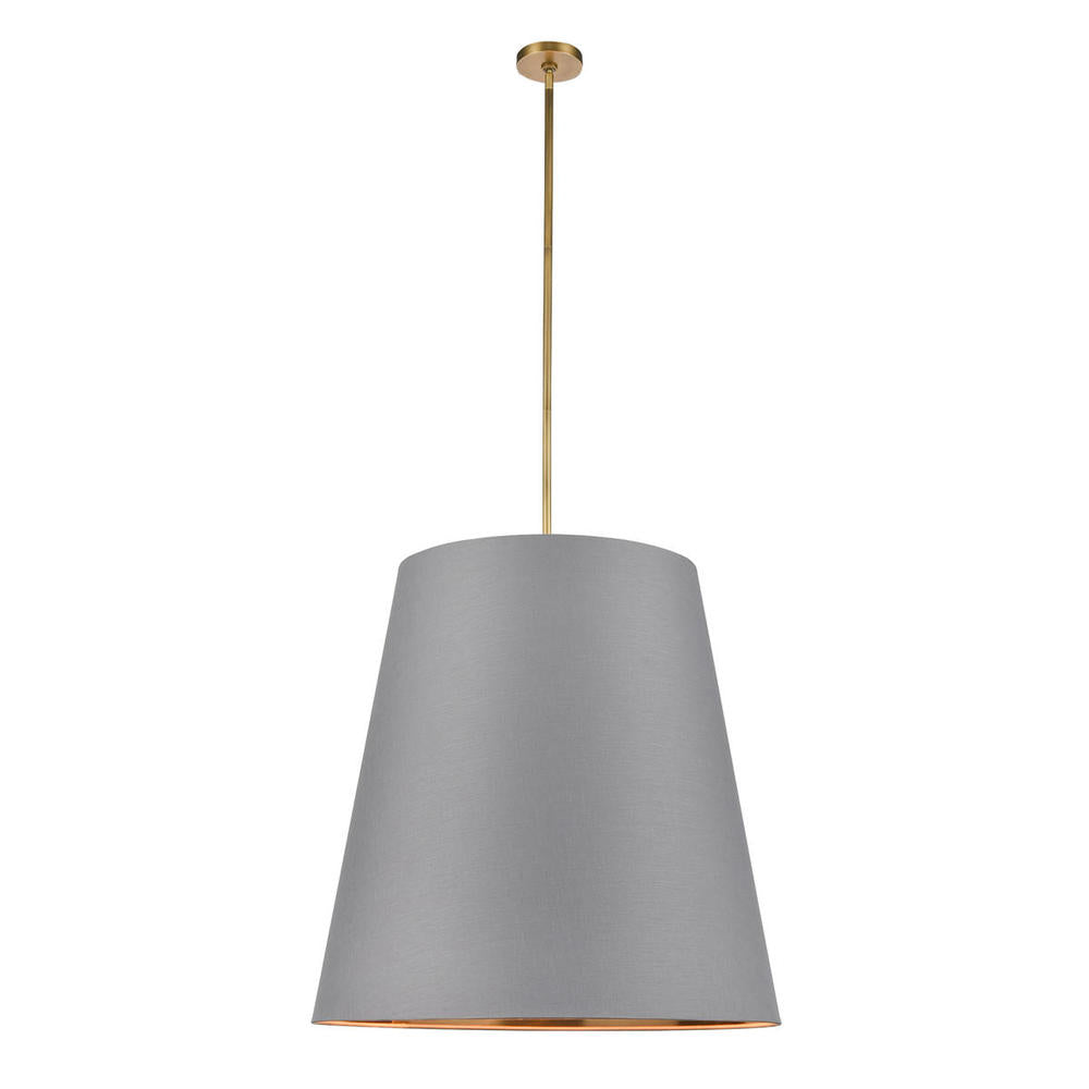 Alora Lighting CALOR PD311030VBGG Pendant Contemporary - Vintage Brass