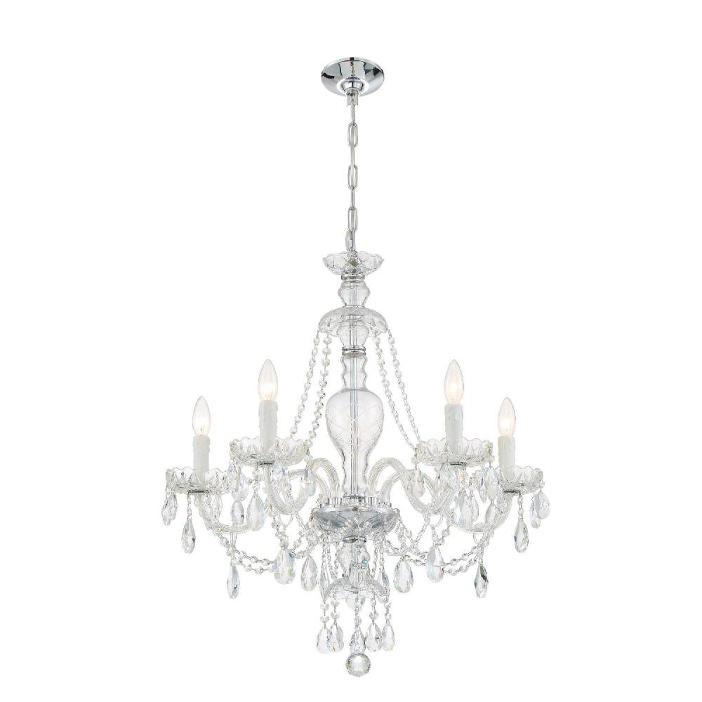 Crystorama CANDACE CAN-A1305-CH-CL-MWP Chandelier Americana - Polished Chrome