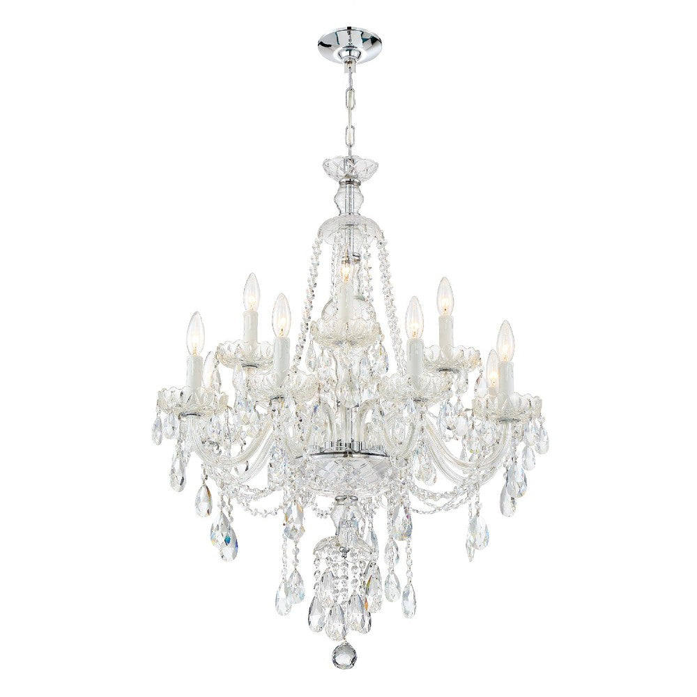 Crystorama CANDACE CAN-A1312-CH-CL-MWP Chandelier Americana - Polished Chrome