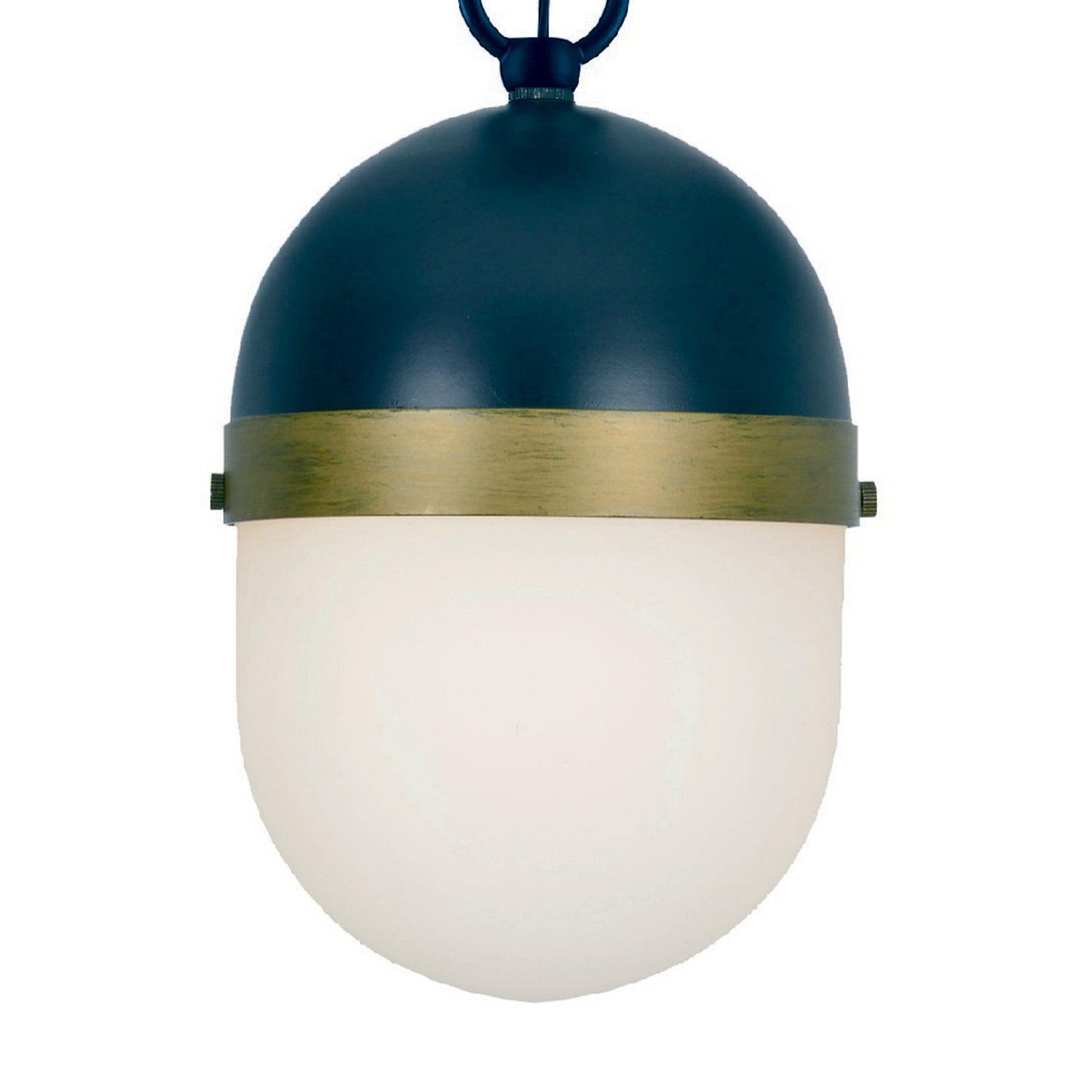 Crystorama Capsule CAP-8506-MK-TG – 12.25 Inch – 3 Light – Outdoor – Matte Black + Textured Gold – Wet Rated