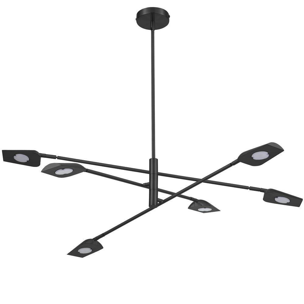 Dainolite CAR-4030LEDC-MB Chandelier Modern - Matte Black