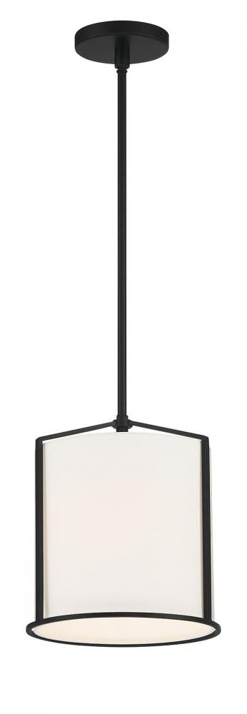 Crystorama CARLYN CAR-9201-BK Pendant Modern - Black