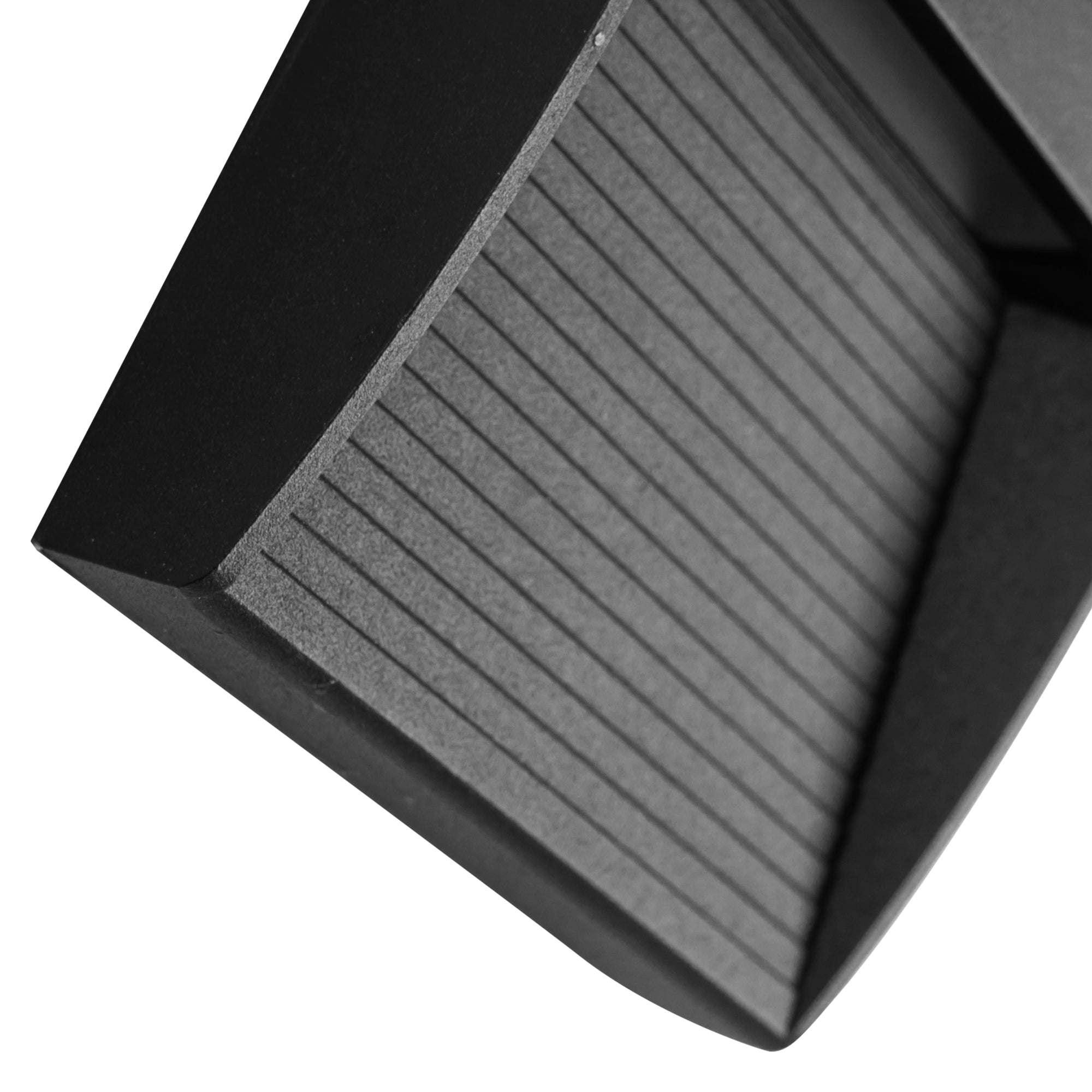 Casa 5-in Black LED Exterior Wall Sconce