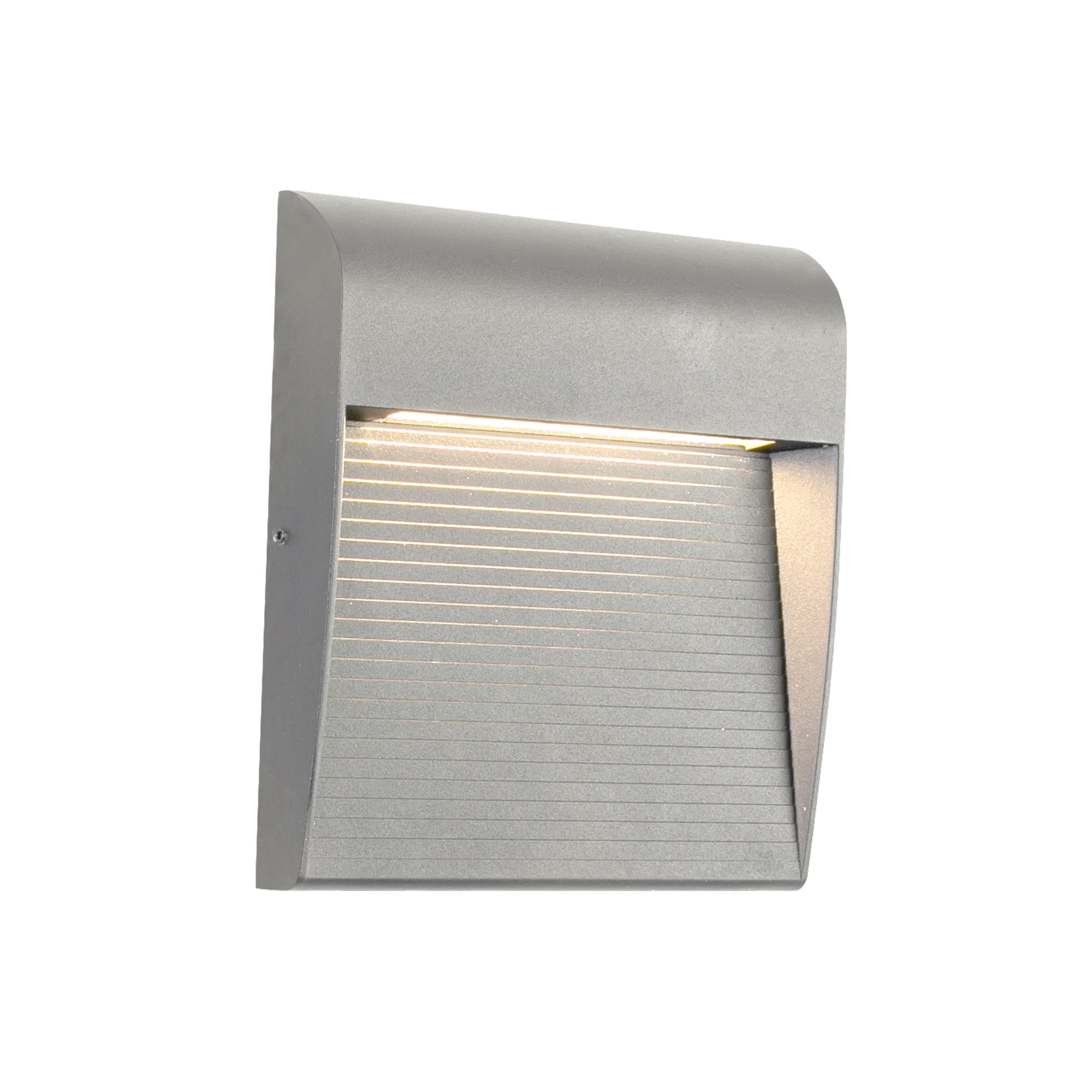 Casa 7-in Grey LED Exterior Wall Sconce
