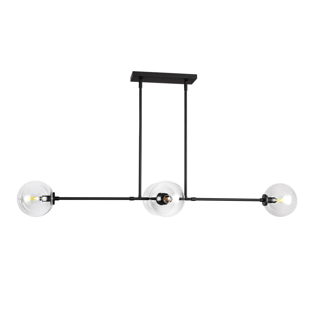 Alora Lighting CASSIA LP549448MBCL Pendant Bohemian - Matte Black