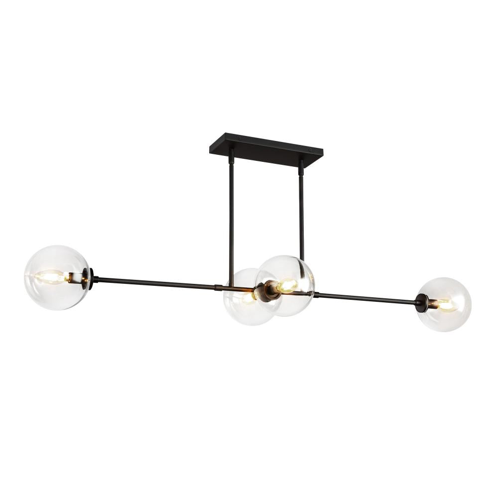 Alora Lighting CASSIA LP549448MBCL Pendant Bohemian - Matte Black