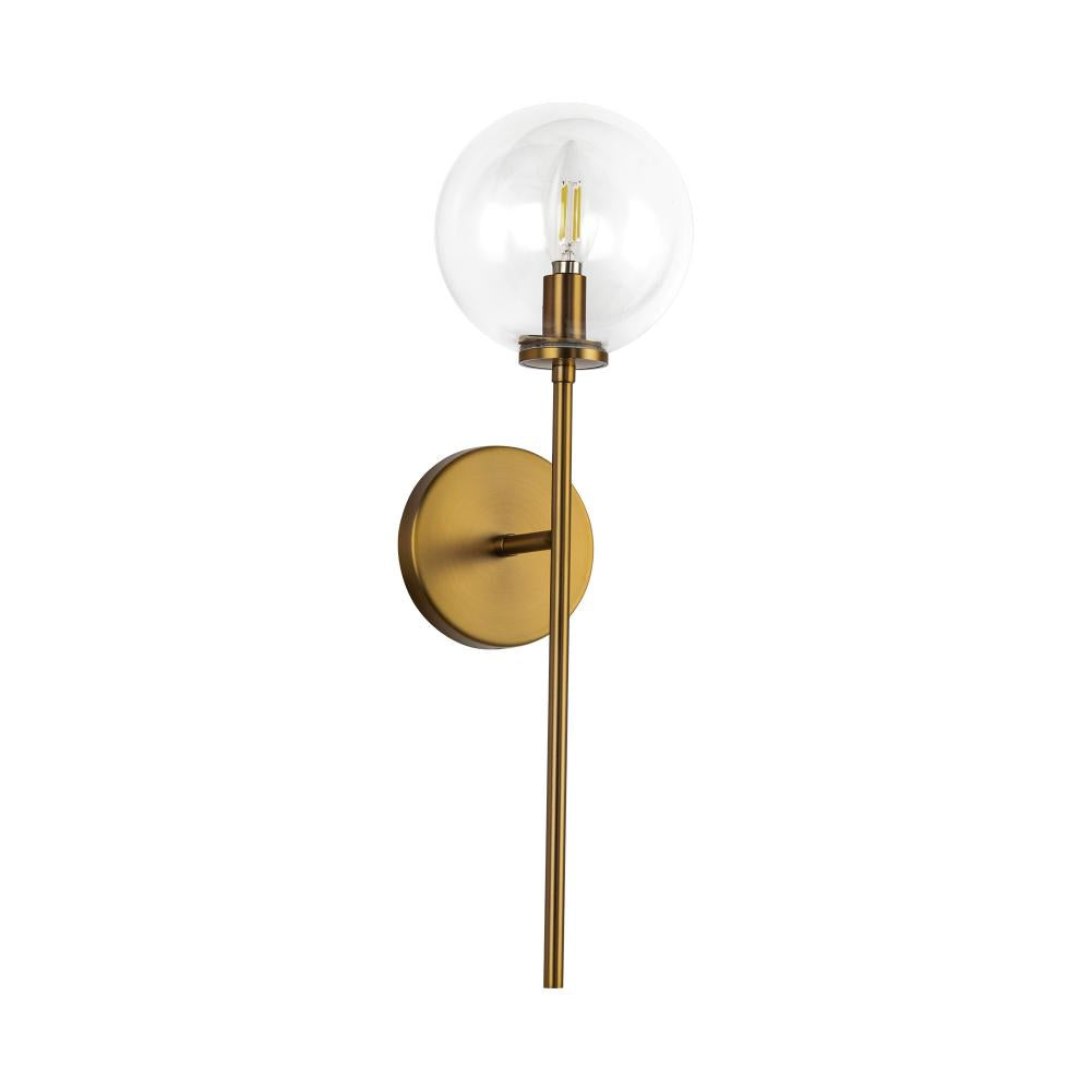 Alora Lighting CASSIA WV549101AGCL Bathroom Fixture Bohemian - Aged Brass