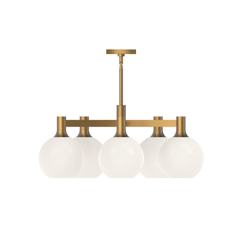 Alora Lighting CASTILLA CH506129AGOP Chandelier - Aged Gold