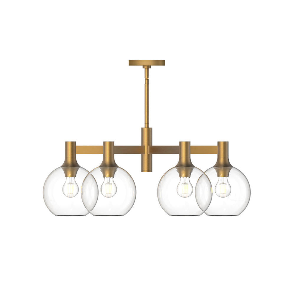 Alora Lighting CASTILLA CH506230AGCL Chandelier - Aged Gold