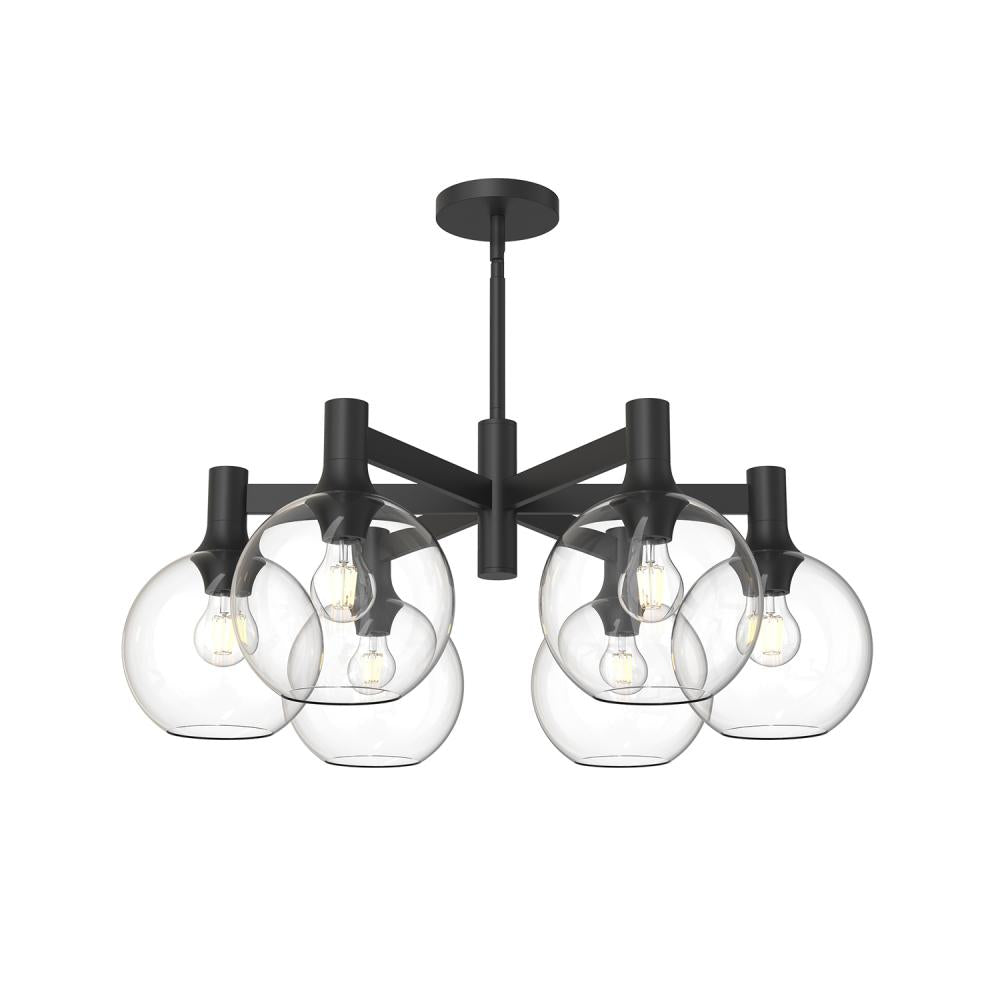 Alora Lighting CASTILLA CH506230MBCL Chandelier - Matte Black