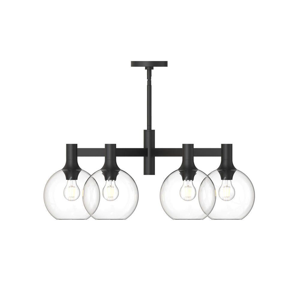 Alora Lighting CASTILLA CH506230MBCL Chandelier - Matte Black