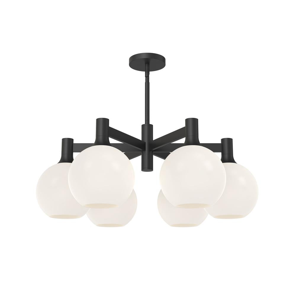 Alora Lighting CASTILLA CH506230MBOP Chandelier - Matte Black