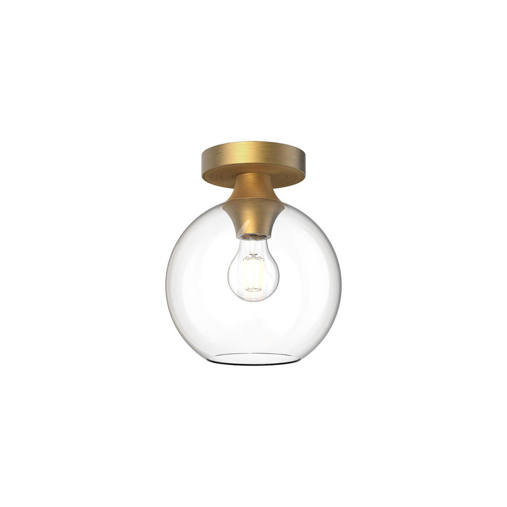 Alora Lighting CASTILLA FM506108AGCL Flush Mount - Aged Gold