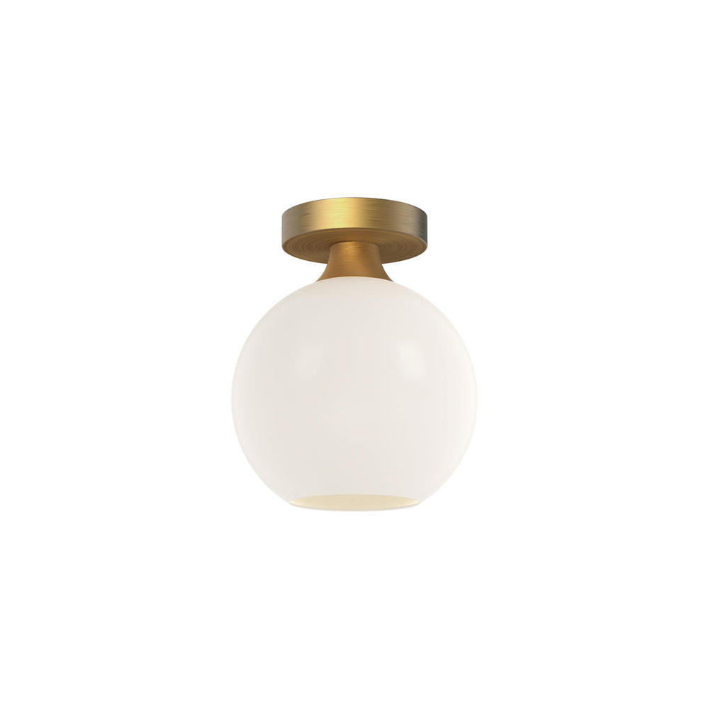 Alora Lighting CASTILLA FM506108AGOP Flush Mount - Aged Gold