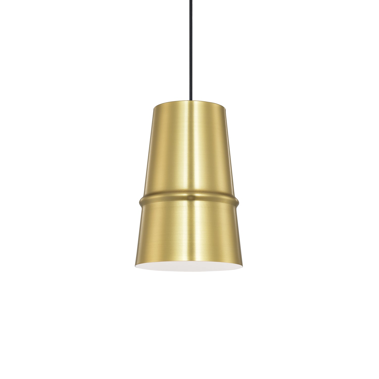 Castor 8-in Gold 1 Light Pendant