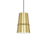 Castor 8-in Gold 1 Light Pendant