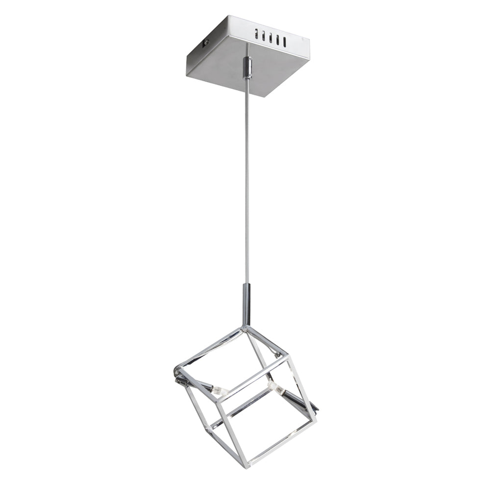 Dainolite CUBO CBE-52P-PC Pendant Contemporary - Polished Chrome