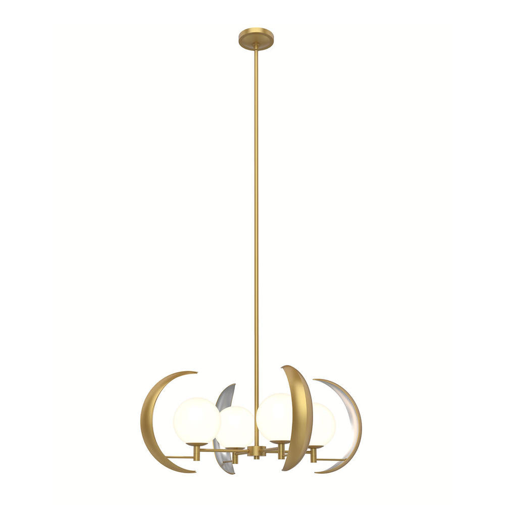 Alora Lighting CELESTE CH351204VB Chandelier Traditional - Vintage Brass