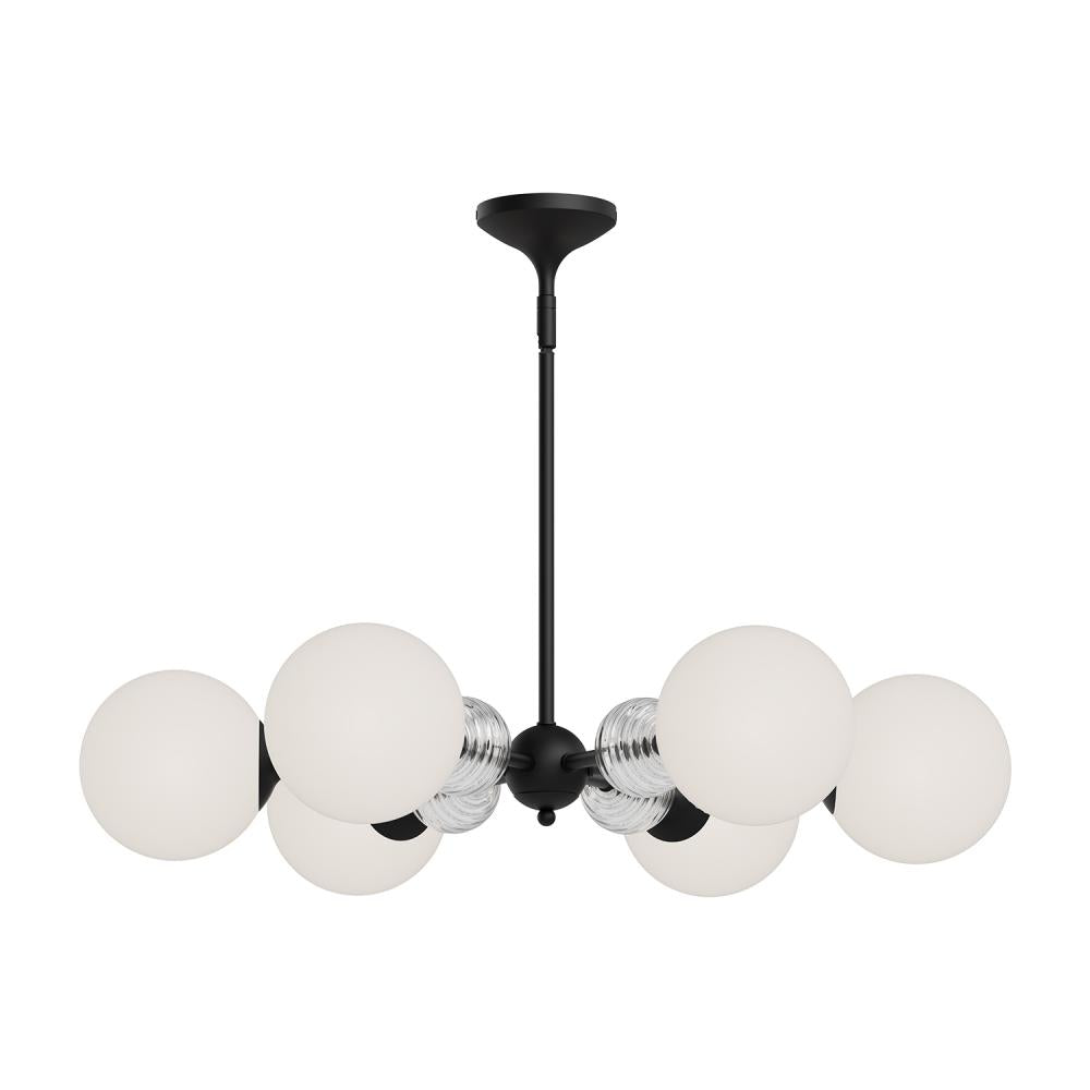 Alora Lighting CELIA CH415330MBOP Chandelier - Matte Black