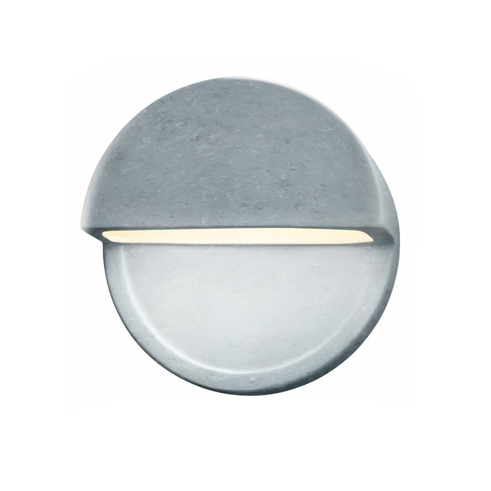 Justice Design Group CER-5610-CONC Sconce - Gray