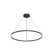Cerchio 48-in Black LED Pendant