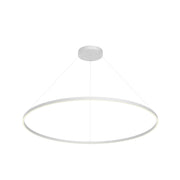 Cerchio 60-in White LED Pendant