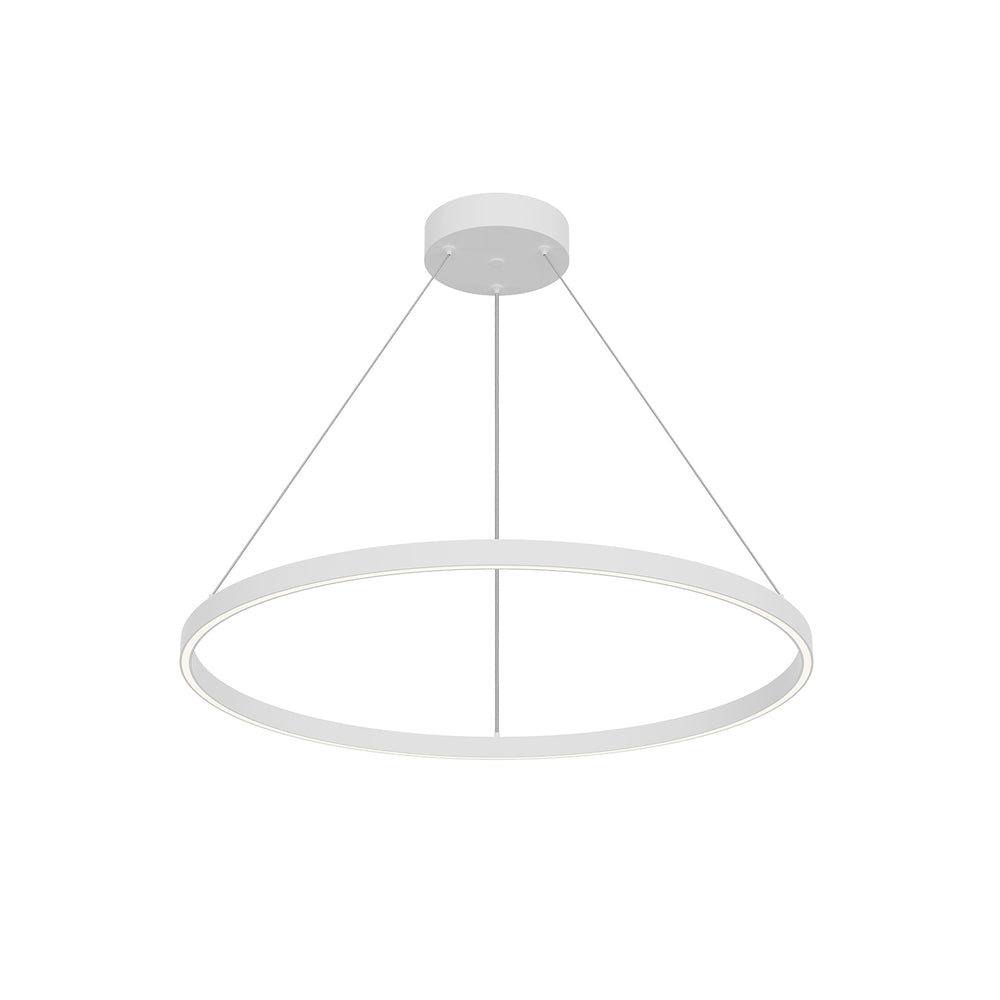 Kuzco Lighting PD87732-WH Pendant Light Fixture, UL Damp Rated, Matte Powder-Coated