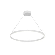Kuzco Lighting PD87732-WH Pendant Light Fixture, UL Damp Rated, Matte Powder-Coated