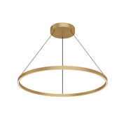 Kuzco Lighting PD87736-BG Pendant Light Fixture, UL Damp Rated, Brushed Gold