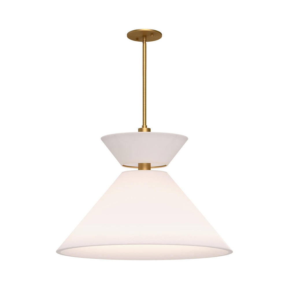 Alora Lighting CHAPELLE PD543022AGWL Pendant - Aged Gold