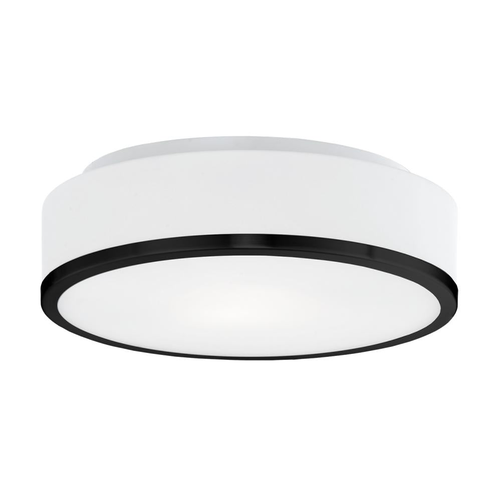 Kuzco Lighting Inc. CHARLIE 599002BK Semi Flush Mt Transitional - Black