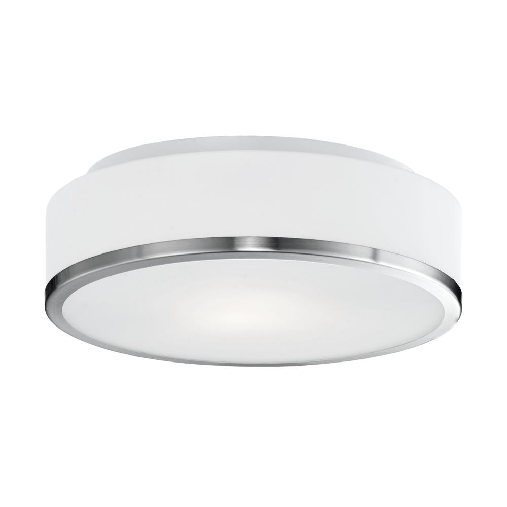 Kuzco Lighting Inc. CHARLIE 599002BN Semi Flush Mt Traditional - Brushed Nickel