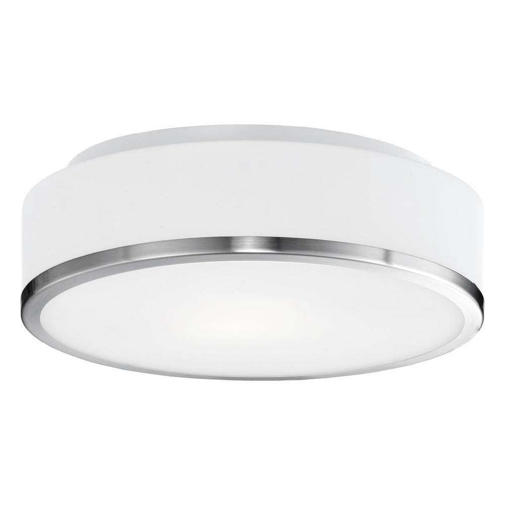 Kuzco Lighting Inc. CHARLIE FM6012-BN Flush Mount Traditional - Brushed Nickel