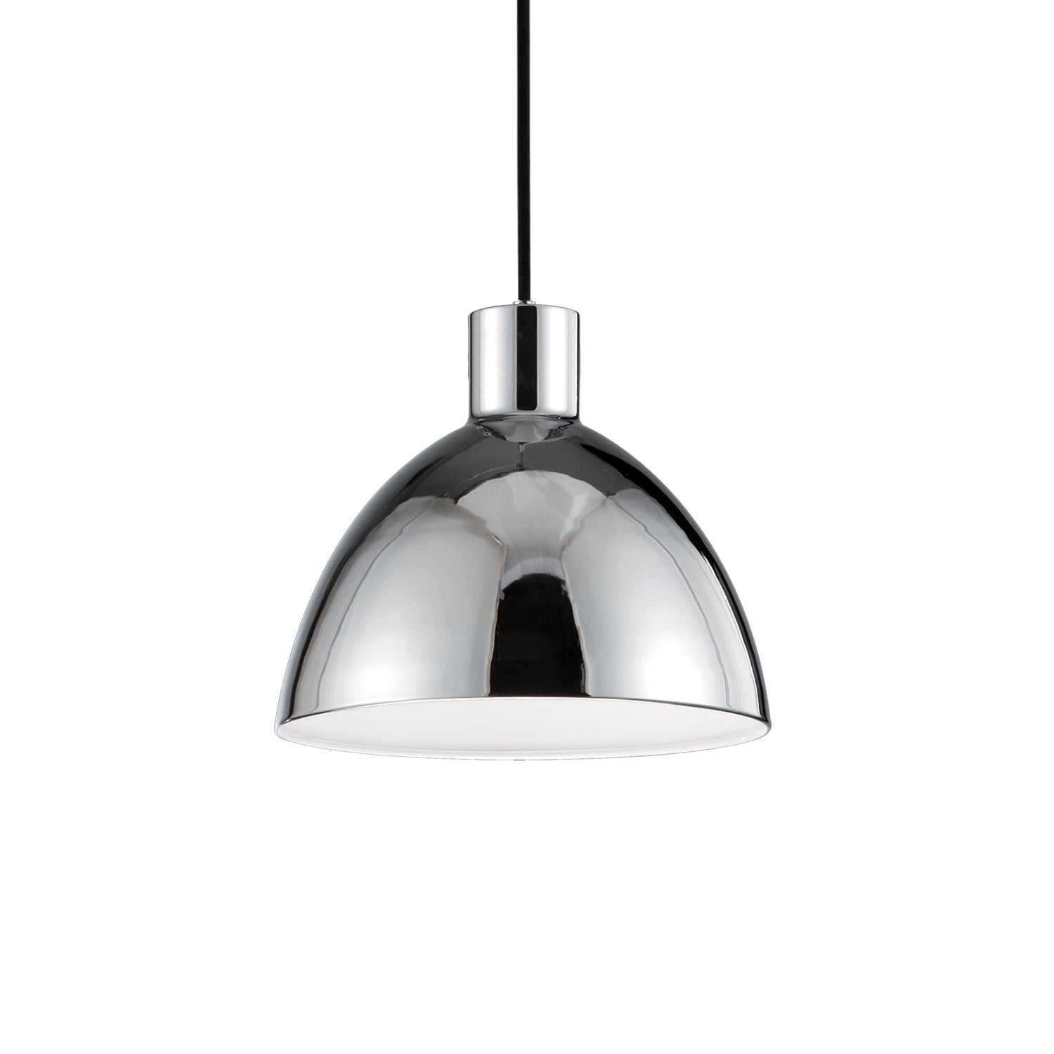 Chroma 9-in Chrome LED Pendant