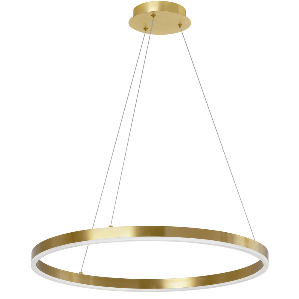 Dainolite CIRCULO CIR-2434C-AGB Pendant Modern - Aged Brass