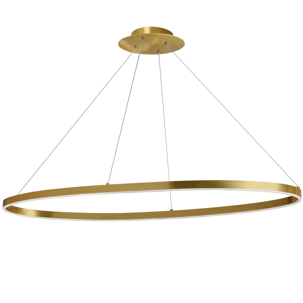 Dainolite CIRCULO CIR-4463C-AGB Pendant Modern - Aged Brass