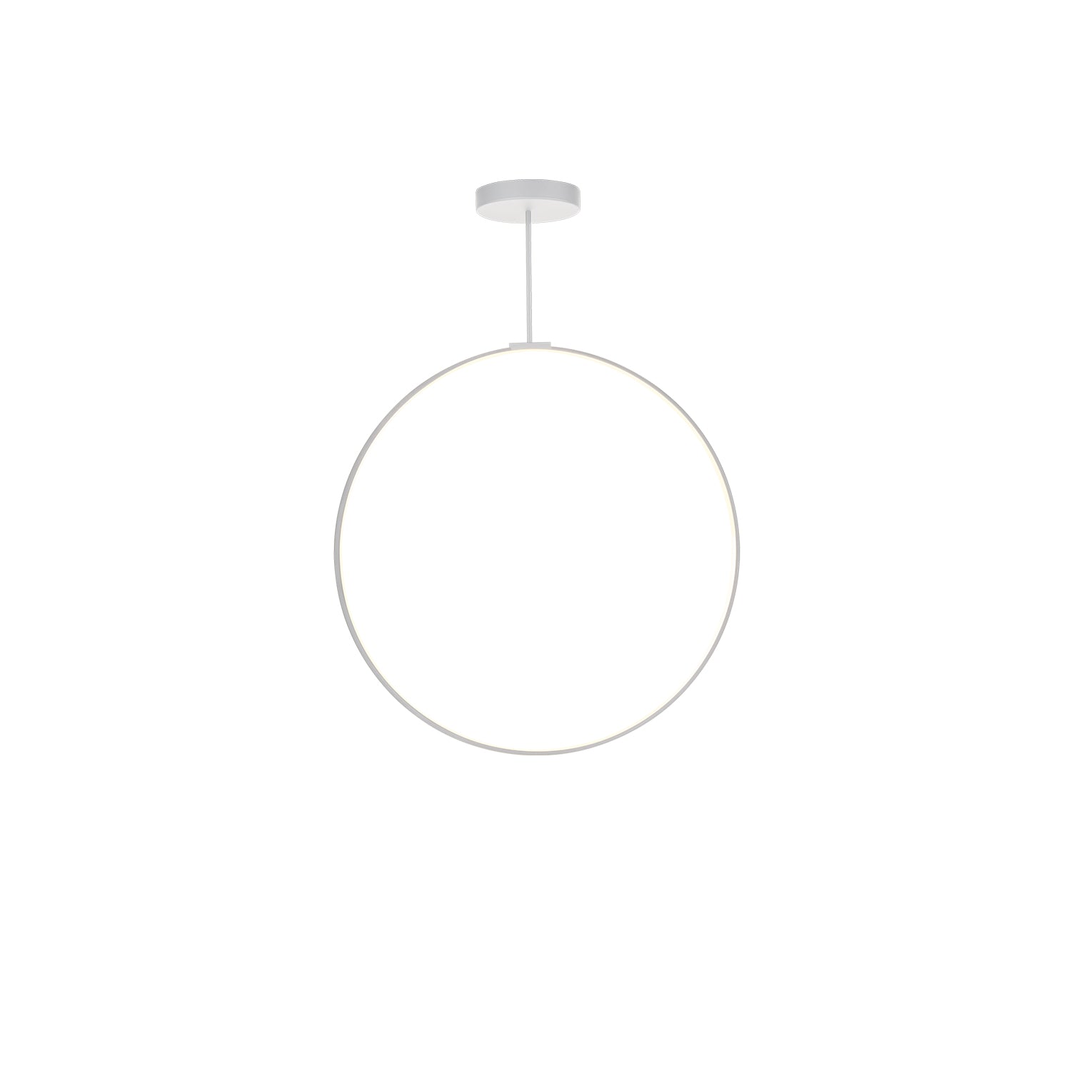 Cirque 36-in White LED Pendant