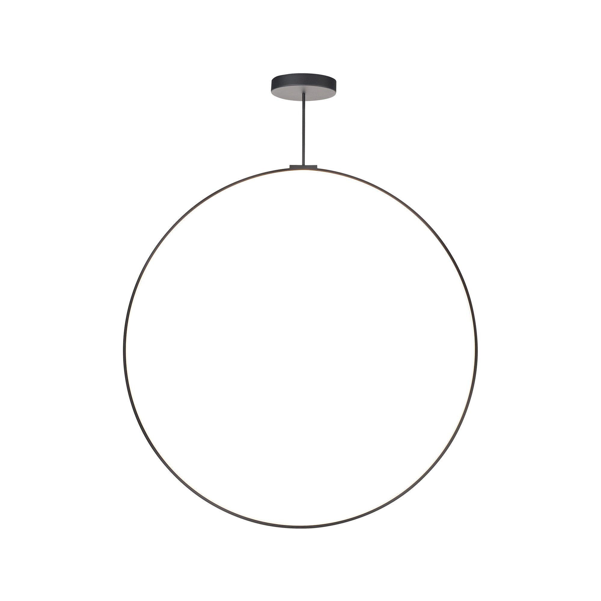 Cirque 60-in Black LED Pendant