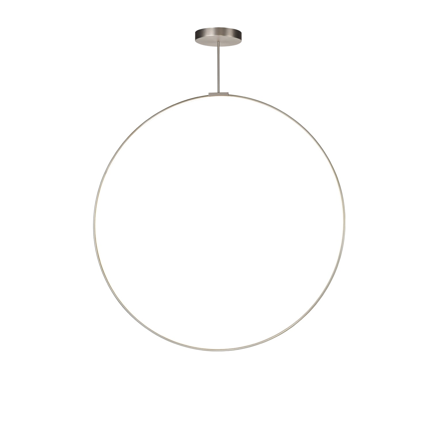 Cirque 60-in Brushed Nickel LED Pendant