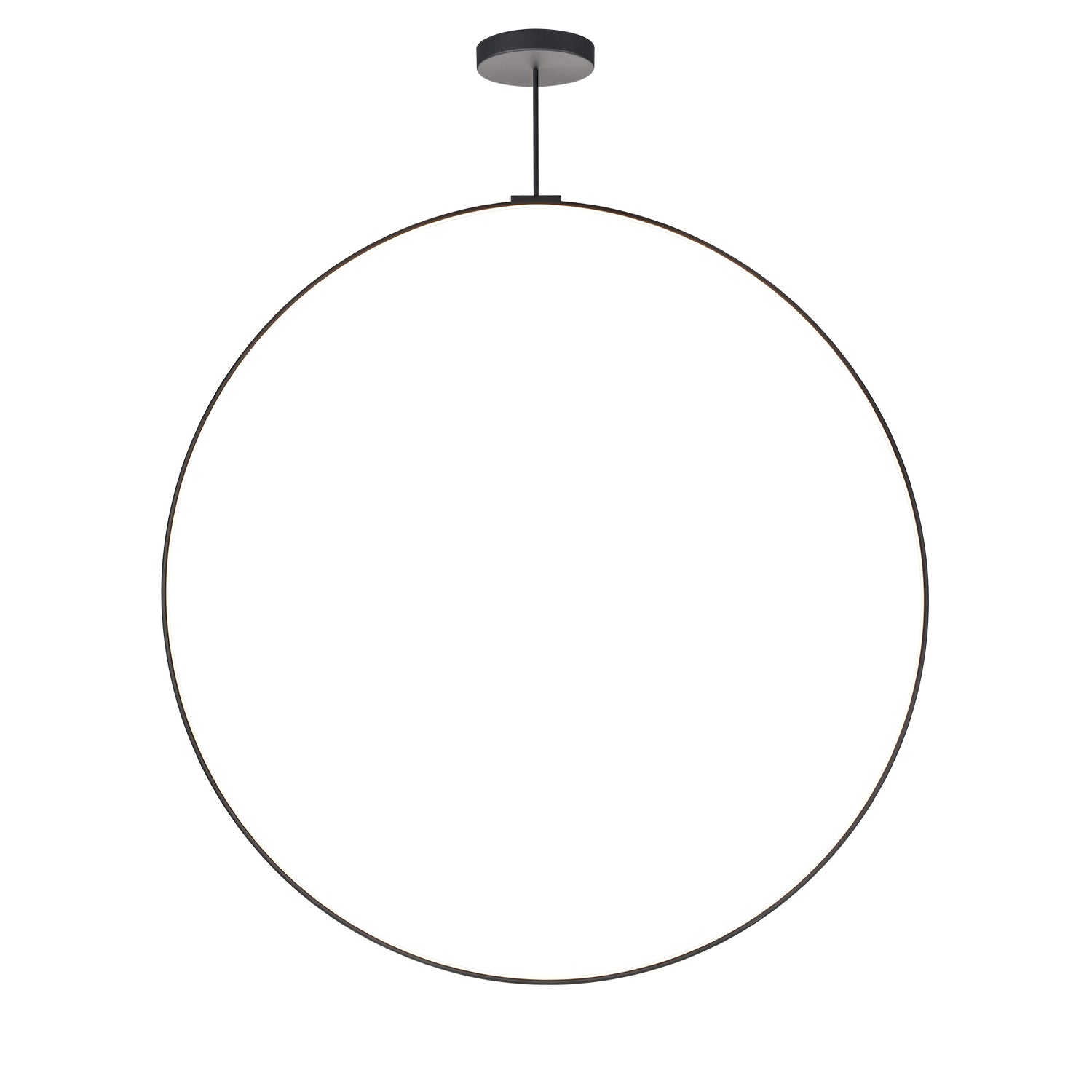 Cirque 72-in Black LED Pendant