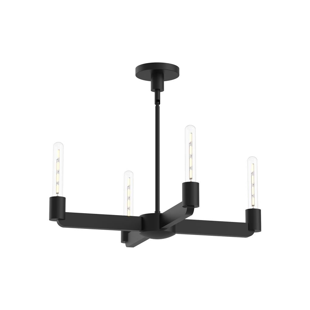 Alora Lighting CLAIRE CH607225MB Chandelier - Matte Black