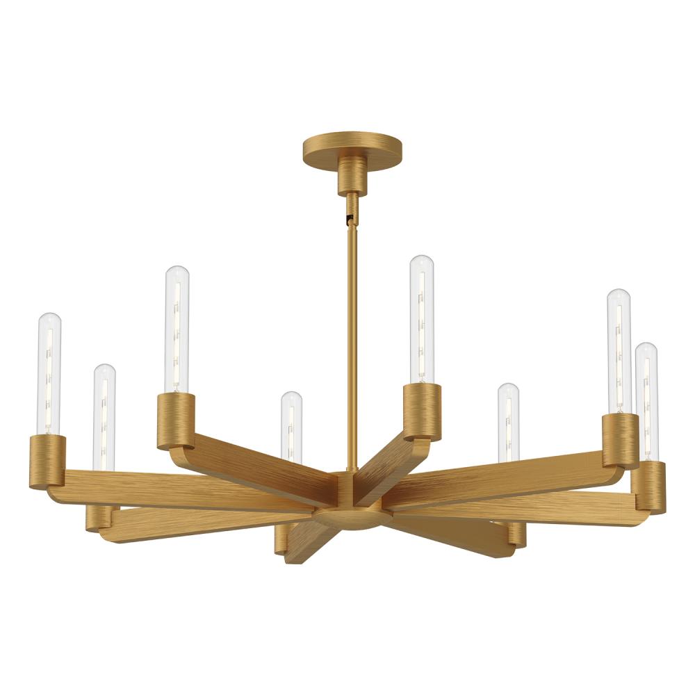 Alora Lighting CLAIRE CH607232AG Chandelier - Aged Gold