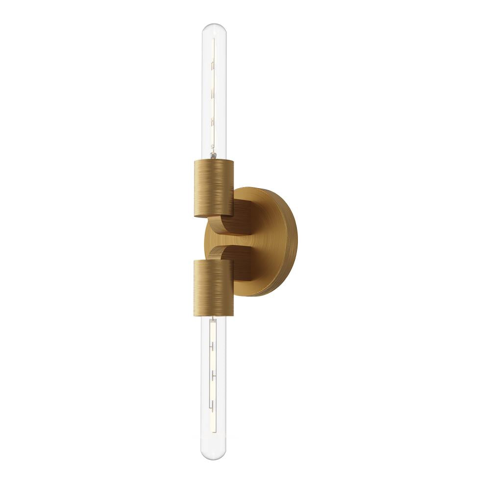 Alora Lighting CLAIRE WV607202AG Bathroom Fixture - Aged Gold