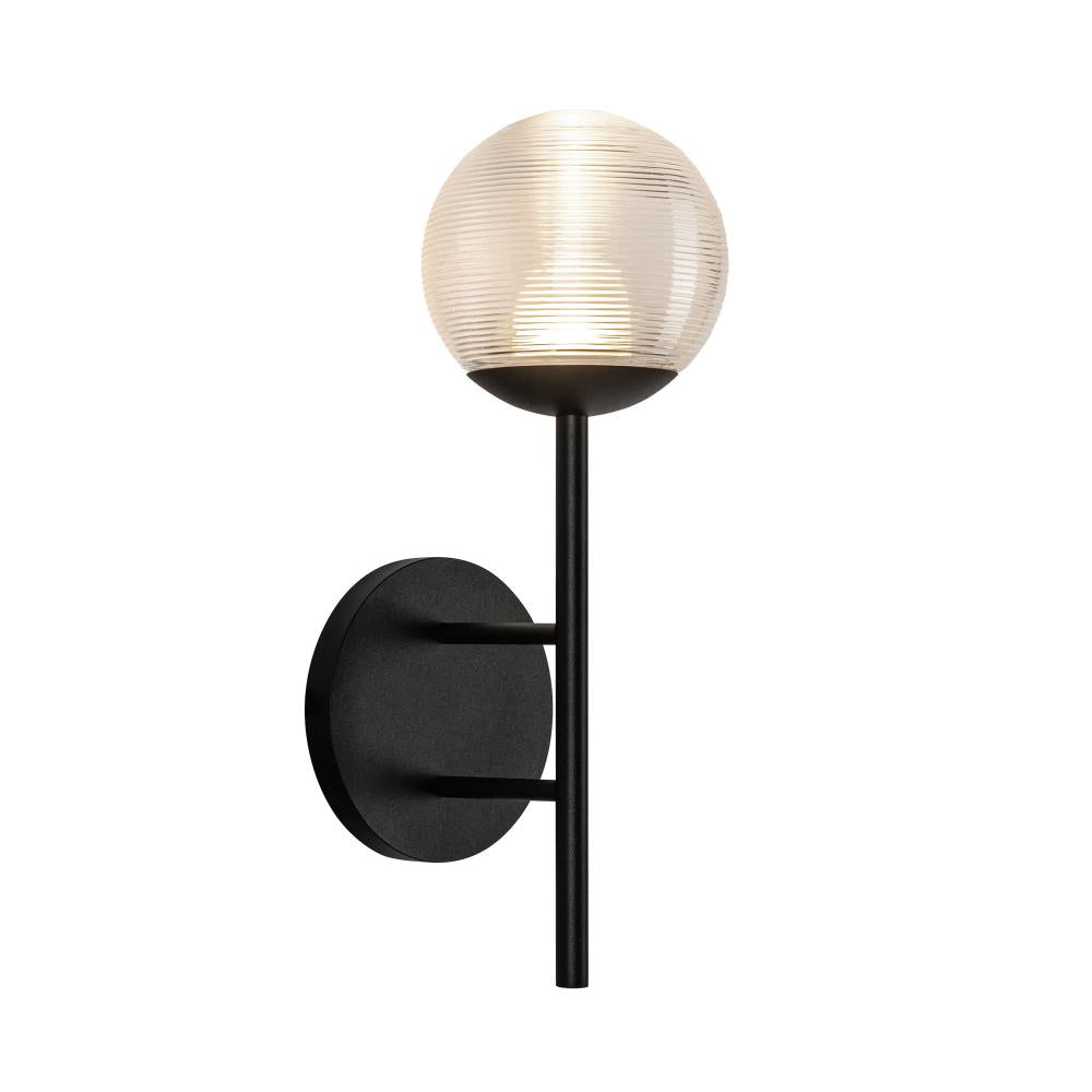 Kuzco Claremont EW78513-BK/CR LED Exterior Wall Fixture, UL Damp Rated